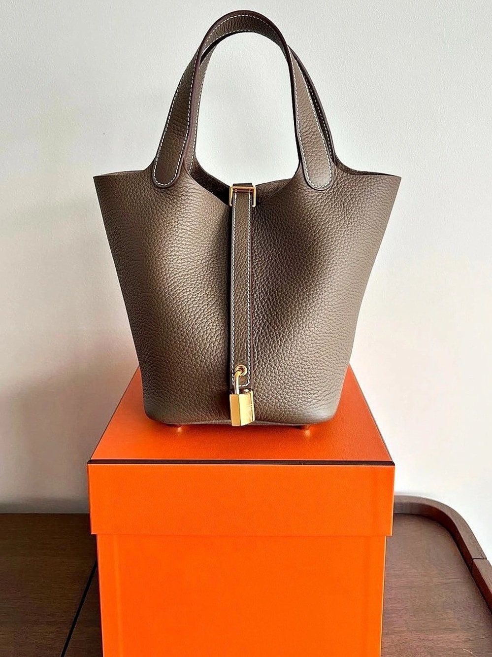 Hermès Picotin Lock 18 etoupe